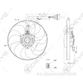 Ventilador de refrigeración del radiador para VW POLO GOLF LUPO